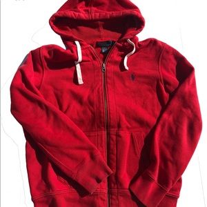 Polo Zip Up Hoodie